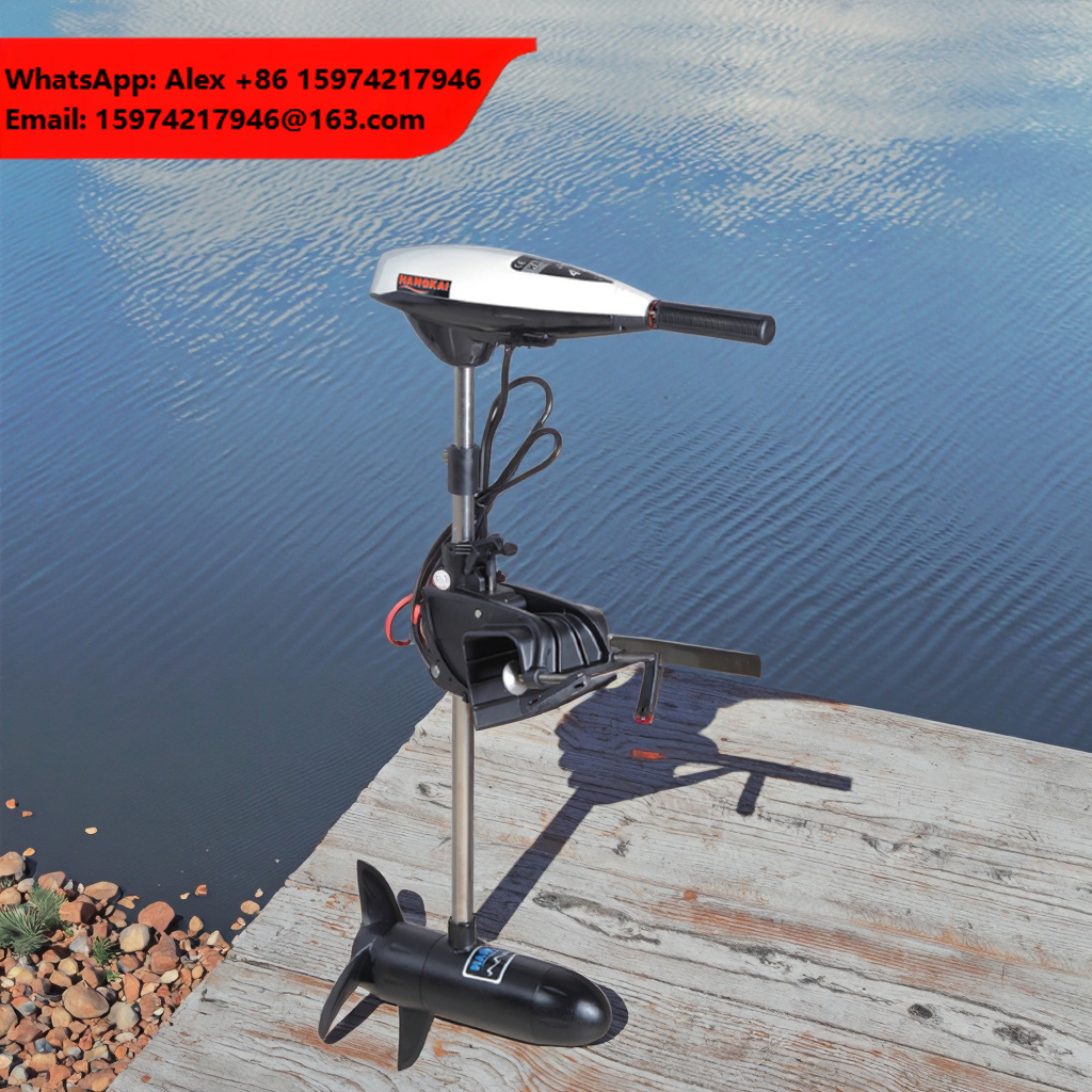 Fishing Boat Trolling Motor - 高出力12V 65LB推力電動トローリングモーター（カヤック、釣りボート、小型ヨット、水上バイク用）